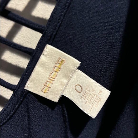 Chicos gently used maxi dress size 0( 4-6). - Picture 4 of 5